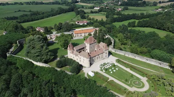 İHA fotoğrafı Eylül Fransa Kalesi Avrupa