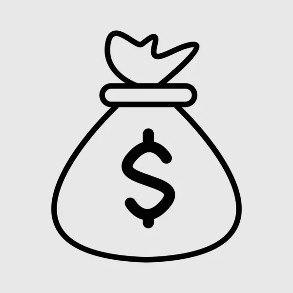 お金のアイコンのベクトル画像の束 — ストックベクタ