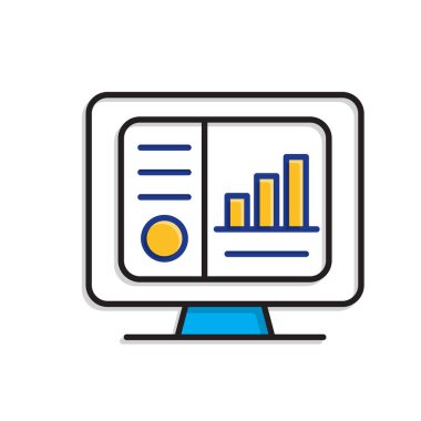 Eğitim ikonu. Öğrenme Yönetimi Sistemi. Yan menüsü ve ilerleme çizelgesi olan gösterge paneli. Zeki, bilgili, zeki. Karışık tasarım biçimi