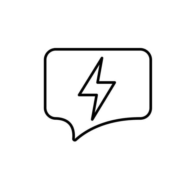 ai simgesi. AI Kişisel Asistanı. Zekice cevap. Yıldırımlı sohbet balonu. UI, eğitim, başvuru, markalaşma. Tasarım biçimi