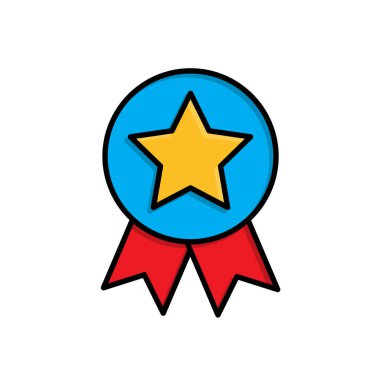 En Çok Satanlar simgesi. E-Ticaret ve Terfi. Ödül rozetlerinde yıldızlar. Dükkan, satış, market. Isometric tasarım biçimi.