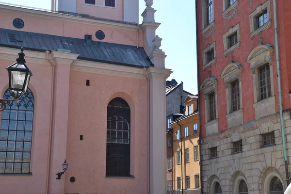 İsveç 'teki Bahar Şehri Stockholm Merkezi.