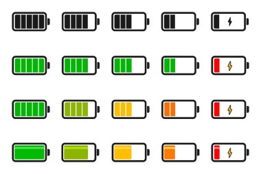 pil simgesi çizimi beyaz arkaplanda izole edildi.