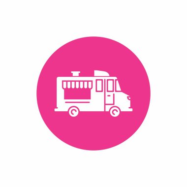 bus simgesi vektör illüstrasyon tasarımı