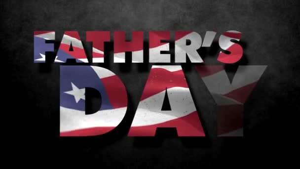 Счастливый День Отца Видео — стоковое видео