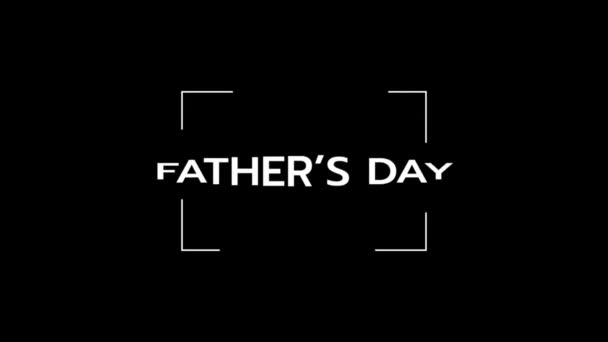 Babalar Günün Kutlu Olsun — Stok video