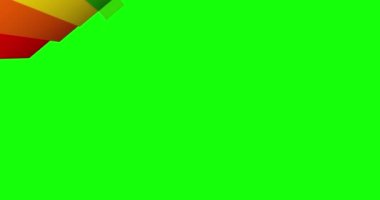 Gökkuşağı alfa kanalının video geçişi, soyut arkaplan