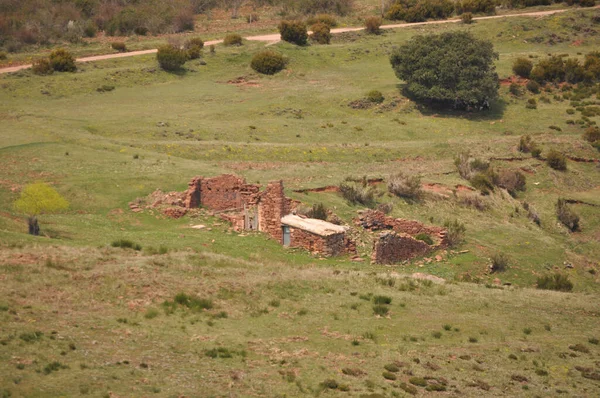 Dilapidada Casa Antigua Montaña — Foto de Stock
