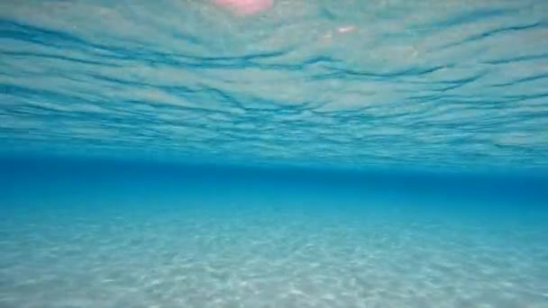 Açık Mavi Suya Döndür — Stok video