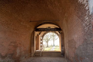 Hollanda 'daki Gorinchem' deki Dalempoort.