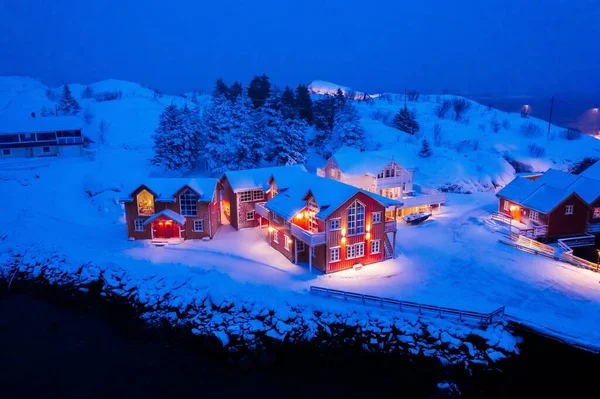 Lofoten Νορβηγία Σπιτικές Εικόνες — Φωτογραφία Αρχείου