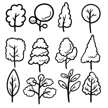 Ağaç haritası yeşil çizgi