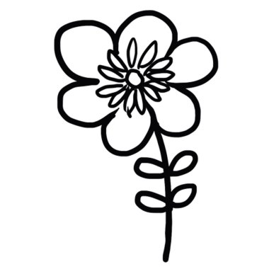 Dekoratif tasarım farklı çizilmiş eko zarafet