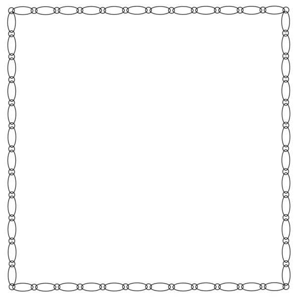 Frame Line Art Decorate Outline Sketch — Stock Photo, Image