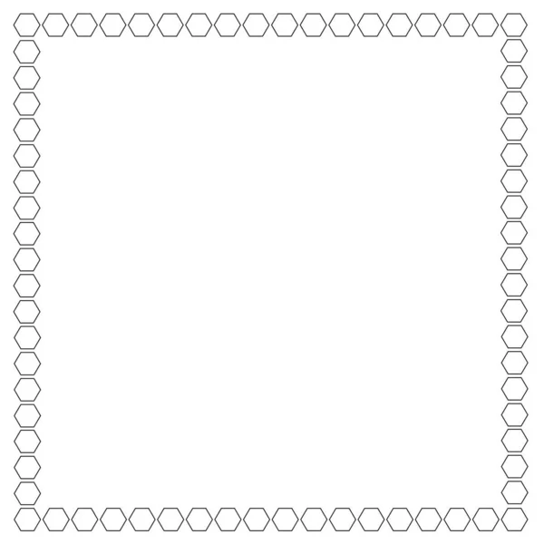 Frame Line Art Decorate Outline Sketch — Stock Photo, Image