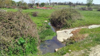 İspanya, Vitigudino çevresinde küçük bir dere var..