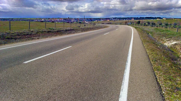 Landstraßen Der Umgebung Von Vitigudino Spanien — Stockfoto