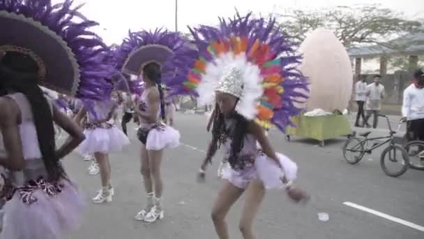 Grudnia 2022 Calabar Cross River Nigeria Kalabarski Festiwal Karnawałowy Otagowany — Wideo stockowe