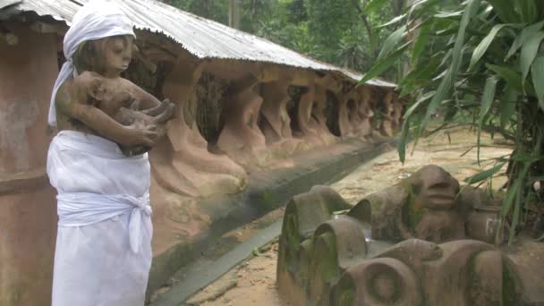 Maja 2023 Osun Osogbo Nigeria Bogowie Afryki Yoruby Oraz Bogini — Wideo stockowe