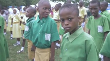 27 Mayıs 2023, Abeokuta Nijerya: Nijerya okulları uluslararası çocuk gününü kutladı