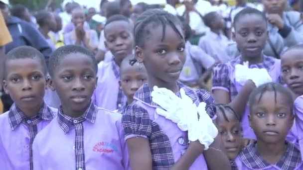 Května 2023 Abeokuta Nigérie Nigerijské Školy Slaví Mezinárodní Den Dětí — Stock video