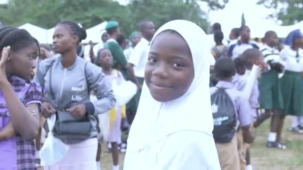 Mayo 2023 Abeokuta Nigeria Las Escuelas Nigeria Celebran Día Internacional — Vídeo de stock