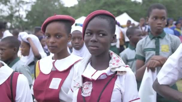 Травня 2023 Абокута Нігерія Школи Нігерії Відзначають Міжнародний День Дітей — стокове відео