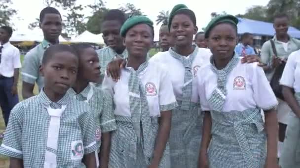 27Th May 2023 Abeokuta Nigeria Nigeria Schools Celebrate International Children — Stock Video