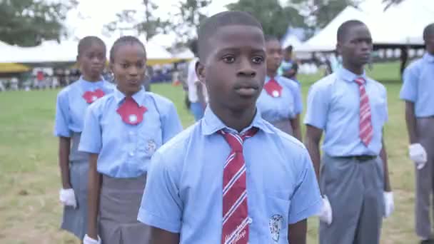 2023年5月27日 アベオクタ ナイジェリア ナイジェリアの学校は国際的な子供の日を祝う — ストック動画