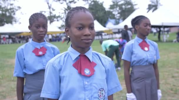 Mei 2023 Abeokuta Nigeria Nigeria Scholen Vieren Internationale Kinderdag — Stockvideo