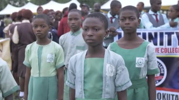 Μάη 2023 Abeokuta Νιγηρία Σχολεία Της Νιγηρίας Γιορτάζουν Διεθνή Ημέρα — Αρχείο Βίντεο