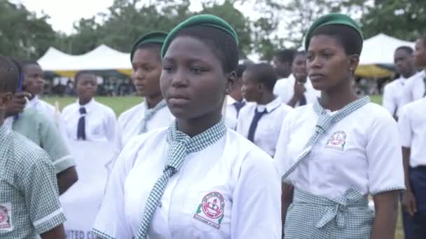 Mai 2023 Abeokuta Nigeria Les Écoles Nigérianes Célèbrent Journée Internationale — Video