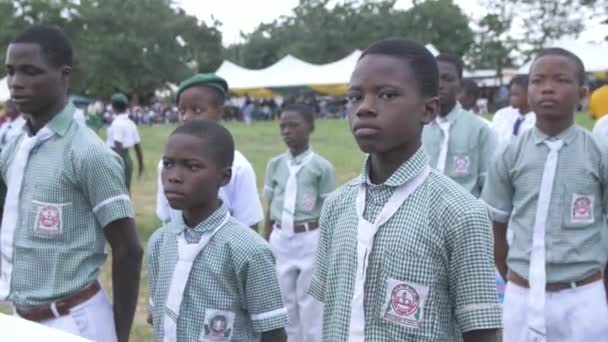 Maj 2023 Abeokuta Nigeria Nigerias Skolor Firar Internationella Barndagen — Stockvideo