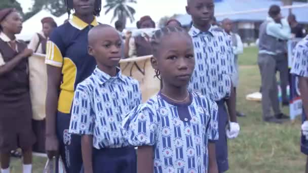 2023年5月27日 尼日利亚阿博库塔 尼日利亚学校庆祝国际儿童节 — 图库视频影像