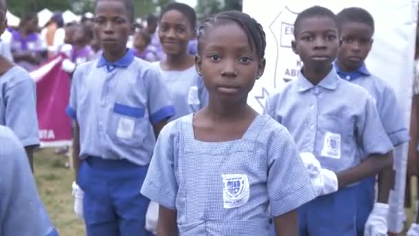 Mei 2023 Abeokuta Nigeria Nigeria Scholen Vieren Internationale Kinderdag — Stockvideo