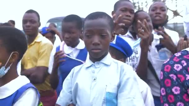 Травня 2023 Абокута Нігерія Школи Нігерії Відзначають Міжнародний День Дітей — стокове відео