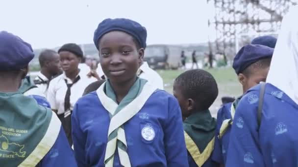 Mayo 2023 Abeokuta Nigeria Las Escuelas Nigeria Celebran Día Internacional — Vídeo de stock