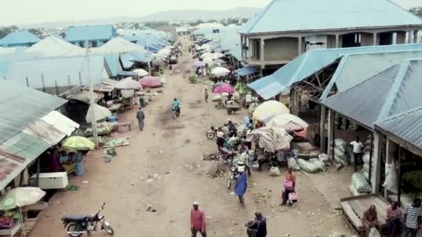 Temmuz 2022 Mararaba Nassarawa Eyaleti Nijerya Afrika Yerel Satıcı Alıcı — Stok video