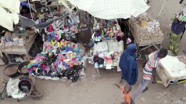 Julio 2022 Mararaba Estado Nassarawa Nigeria Drone Shot Aerial View — Vídeo de stock