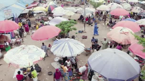 Temmuz 2023 Mararaba Nassarawa Eyaleti Nijerya Afrika Yerel Pazarının Portakal — Stok video