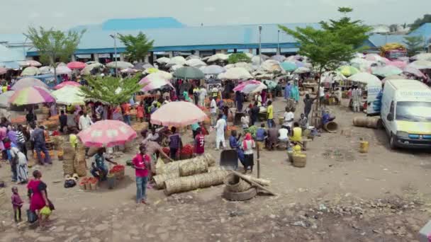 Temmuz 2023 Mararaba Nassarawa Eyaleti Nijerya Afrika Yerel Pazarının Portakal — Stok video