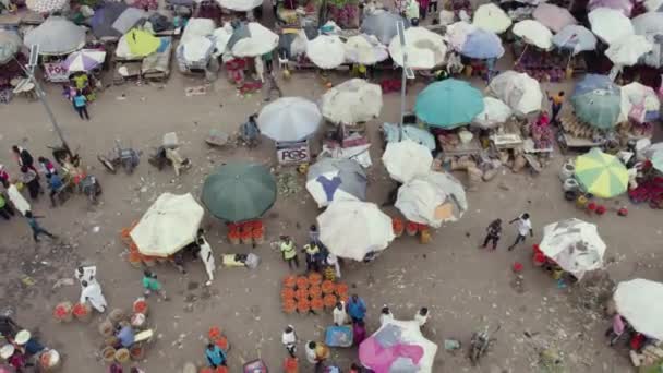 12Th July 2023 Mararaba Nassarawa State Nigeria Drone Shot Aerial — Stockvideo