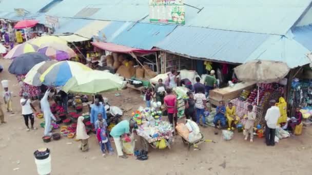 12Th July 2023 Mararaba Nassarawa State Nigeria Drone Shot Aerial — วีดีโอสต็อก