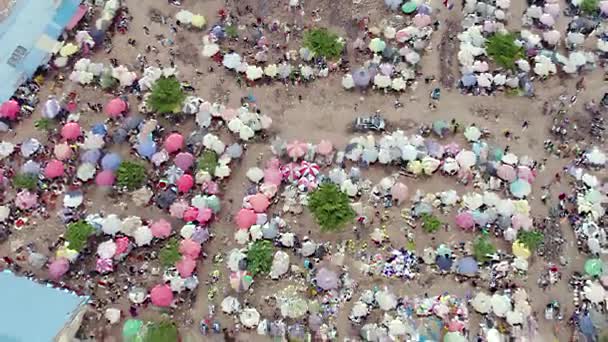 12Th July 2023 Mararaba Nassarawa State Nigeria Drone Shot Aerial — 비디오