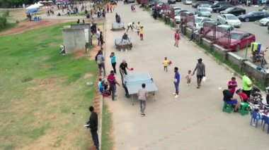 24 Mayıs 2022, Lagos Nijerya: Afrika 'da spor faaliyetleri ve spor pazarı devam ediyor