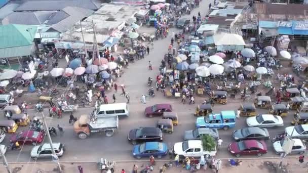 12Th July 2023 Mararaba Nassarawa State Nigeria Drone Shot Aerial — วีดีโอสต็อก