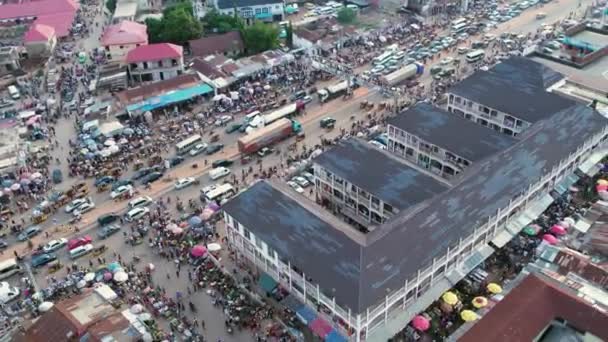 12Th July 2023 Mararaba Nassarawa State Nigeria Drone Shot Aerial — Vídeo de stock