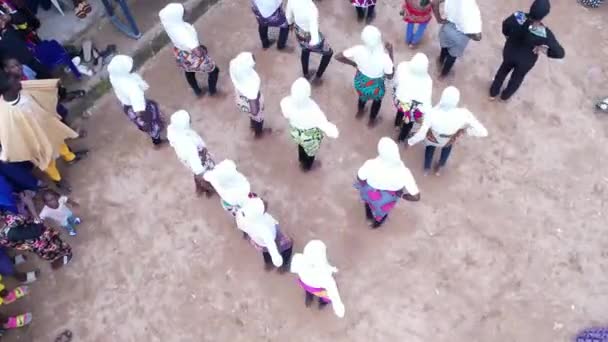 Janeiro 2022 Mararaba Estado Nasarawa Nigéria Drone Fotografia Aérea Escola — Vídeo de Stock