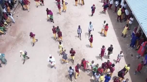 Januari 2022 Mararaba Nasarawa Nigeria Foto Udara Sekolah Pemerintah Nigeria — Stok Video