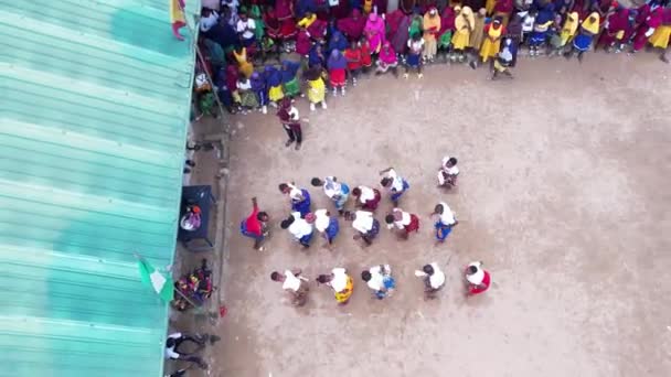 Janeiro 2022 Mararaba Estado Nasarawa Nigéria Drone Fotografia Aérea Escola — Vídeo de Stock
